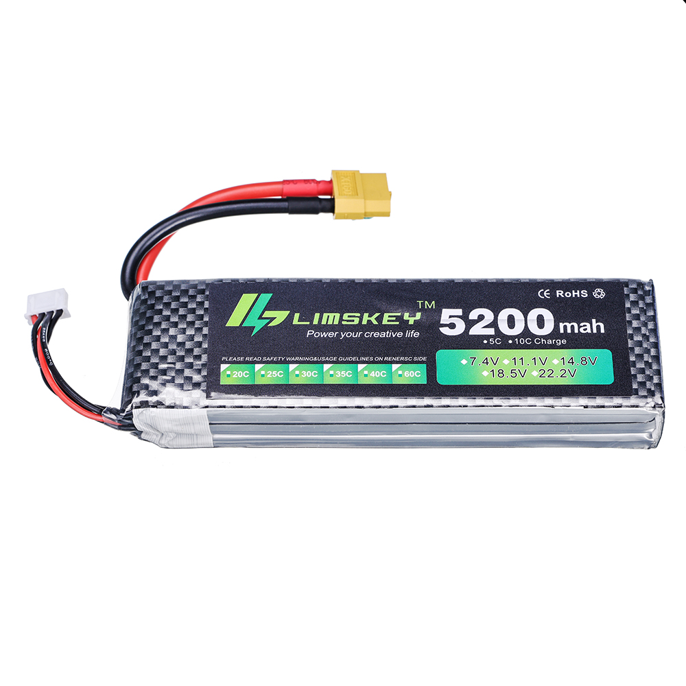 Limskey Power battery 7.4V 520 - Drone Rc Boat ulasan dan harga