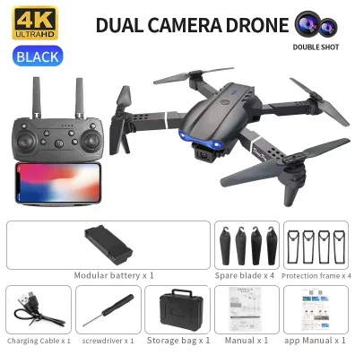 E99 K3 Pro 4K Drone Foldable D - Drone Rc E99 Pro ulasan dan harga