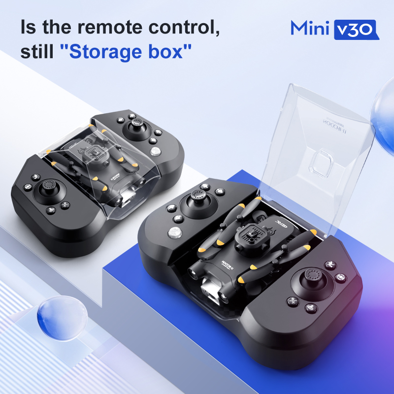 Mini V30 WiFi FPV Drone With 4 - Drone Rc Helicopter With Camera ulasan dan harga