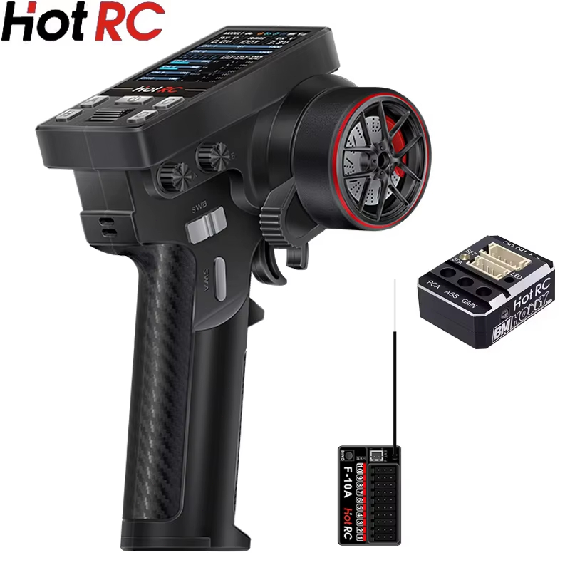 HotRC CT-10B 10Ch 2.4Ghz RC Tr - Joystick Rc Drone ulasan dan harga