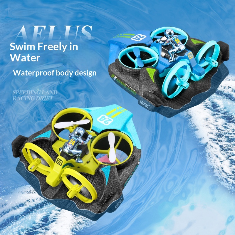 V24 3-in-1 RC Airplane Helicop - Rc Drone And Flying Car ulasan dan harga
