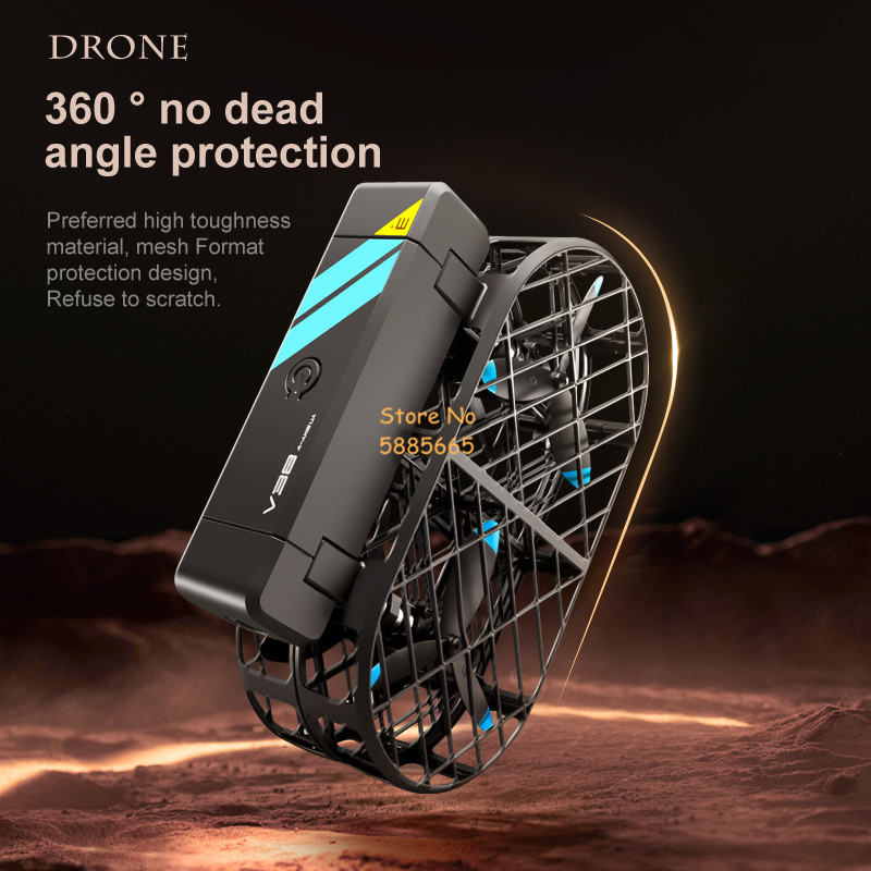 8K HD Camera 360° Protection O - Drone Rc Helicopter With Camera ulasan dan harga