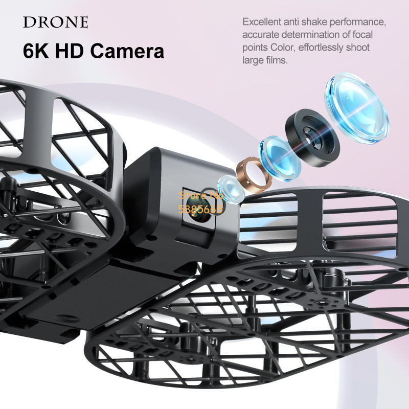 8K HD Camera 360° Protection O - Drone Rc Helicopter With Camera ulasan dan harga