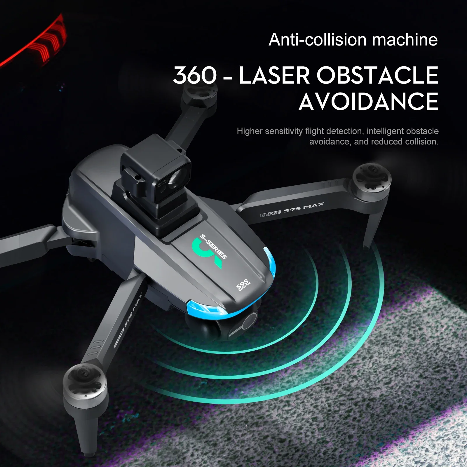 NEW S9S MAX MINI Drone 4K 2-Ax - Drone Rc Helicopter With Camera ulasan dan harga