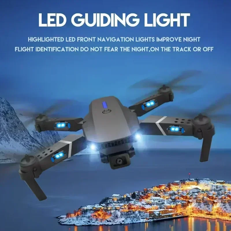 E88 Pro WIFI FPV Drone Wide An - Drone Rc Helicopter With Camera ulasan dan harga