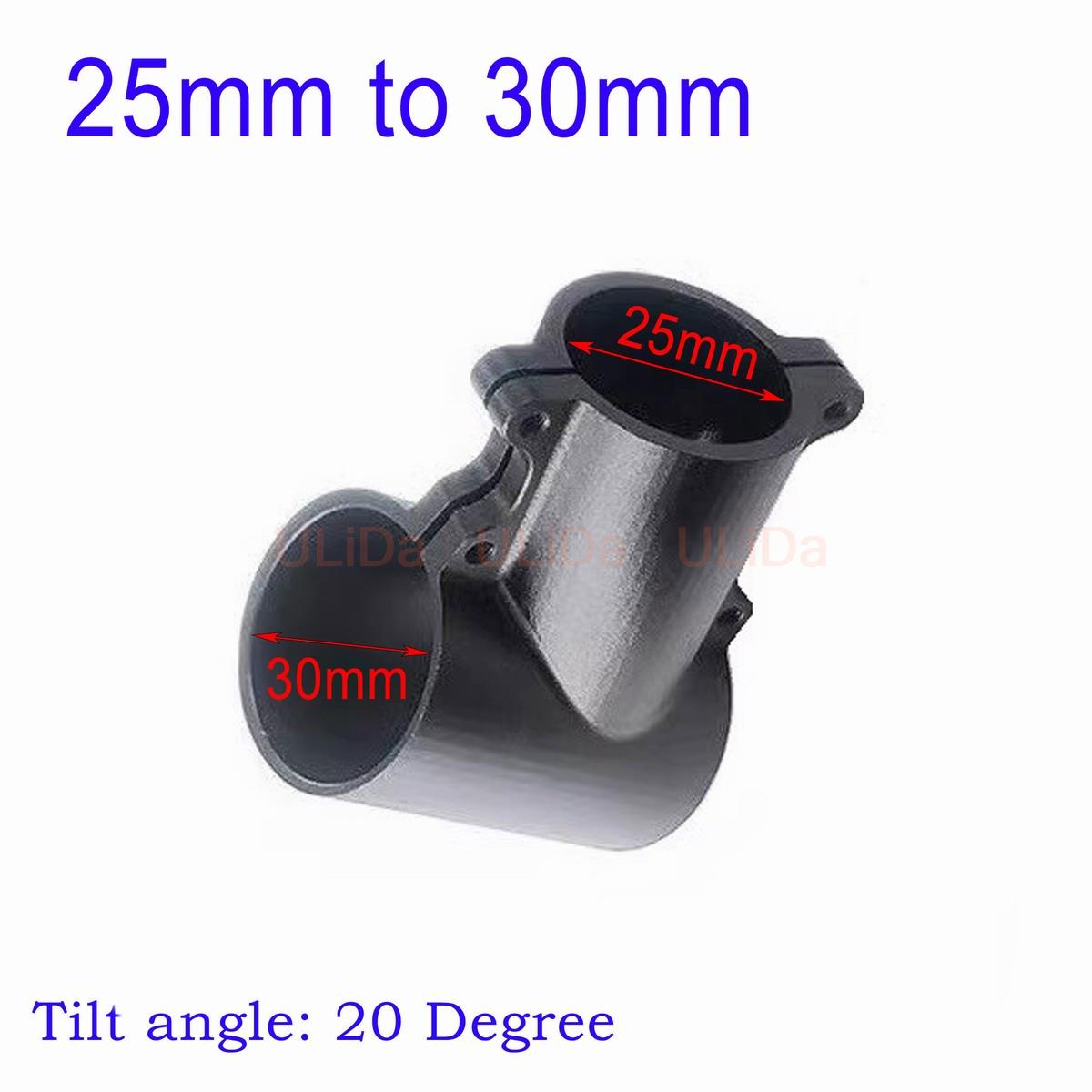 20 25 30mm Tripod Oblique Tee  - Drone Rc Not Connected ulasan dan harga