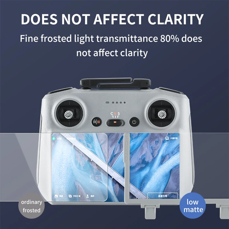 RCSTQ Anti-reflective Film For - Drone Dji Rc 3 ulasan dan harga