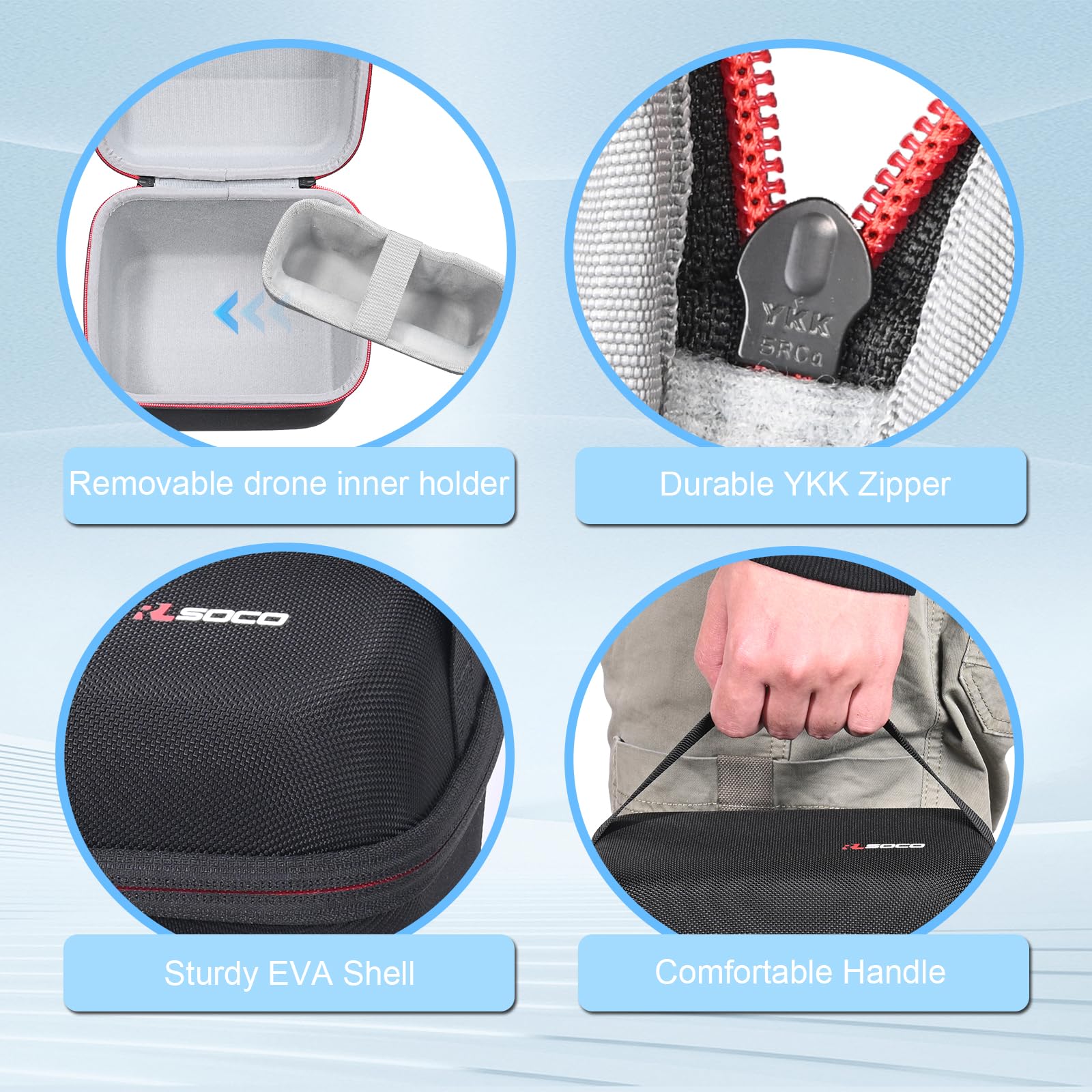 Portable Case for DJI Neo 2 Fl - Drone Carrying Bag ulasan dan harga