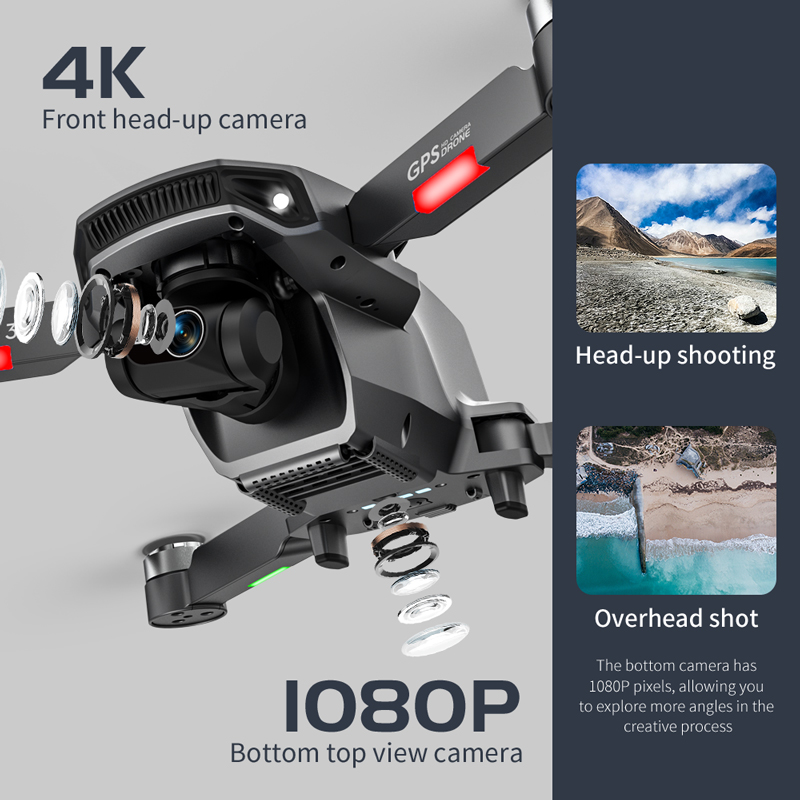 L106 Pro 3 Drone 5G WIFI FPV F - Drone Rc Helicopter With Camera ulasan dan harga
