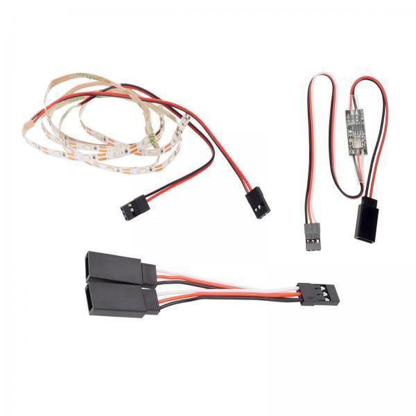 Blue ABS LED Light Strip Contr - Rc Drone And Flying Car ulasan dan harga