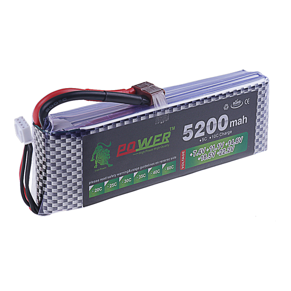 3S Lipo Battery 11.1V 5200mah  - Drone Rc Boat ulasan dan harga