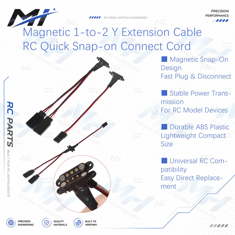 Magnetic 1-to-2 Y Extension Ca - Drone With Rc ulasan dan harga