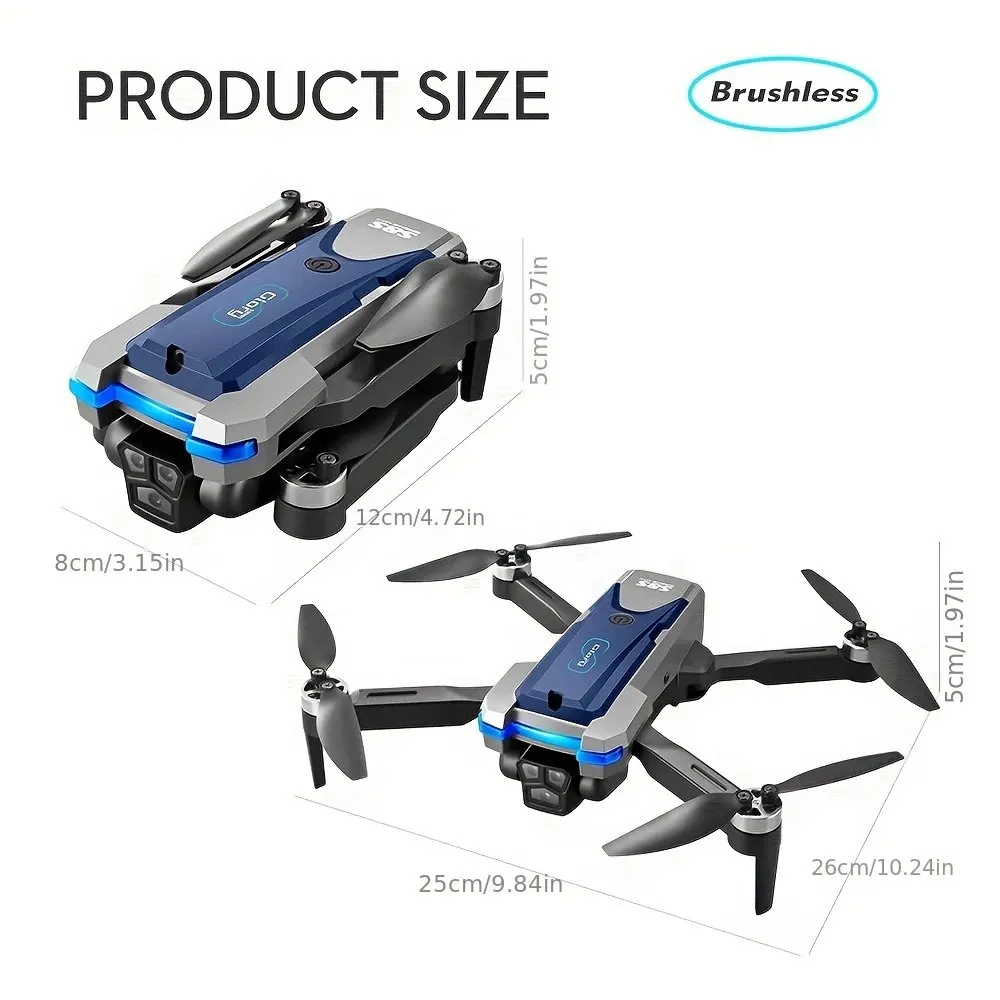 S8S GPS Drone 5G Wifi 8K HD Du - Drone Rc Helicopter With Camera ulasan dan harga
